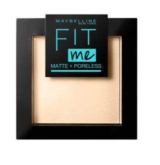 Maybelline Fit me Matte + Poreless odstín 115 Ivory matující pudr 9 g
