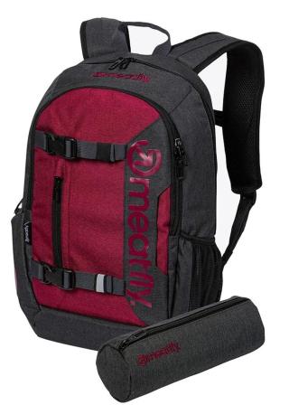 Meatfly Batoh Basejumper Wine/Charcoal