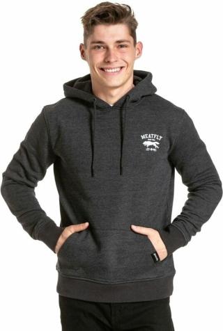 Meatfly Leader Of The Pack Hoodie Charcoal Heather XL Outdoorová mikina