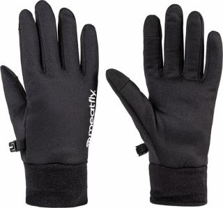 Meatfly Rukavice Mens Powerstretch Gloves Black/White M