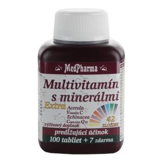 MedPharma Multivitamin s minerály, 107 tablet