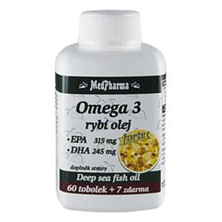 Medpharma Omega 3 Rybí Olej Forte Tobolek 67