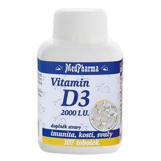 Medpharma Vitamin D3 2000 I.u. Tobolek 107