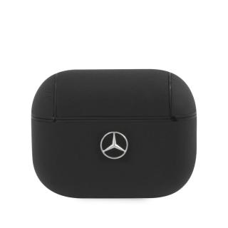 Mercedes Kožené pouzdro MEAPCSLBK pro Apple AirPods Pro black