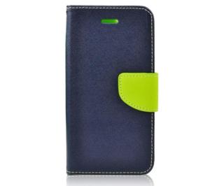 MERCURY Fancy Diary flipové pouzdro pro Nokia 230 modré-limetka