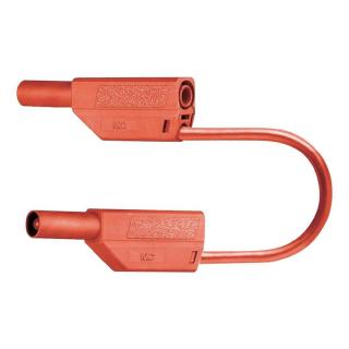 Měřicí kabel 1000 V, SLK 425-F , délka 0,5 m - červená