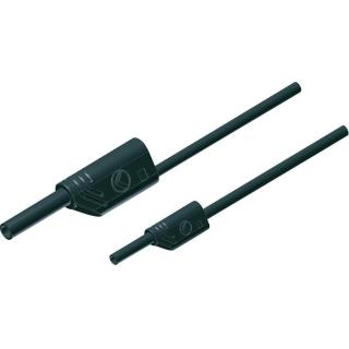 Měřicí kabel Hirschmann MAL S WS 2-4 100/1 mm2, 4 mm, černý