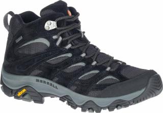 Merrell Pánské outdoorové boty Men's Moab 3 Mid GTX Black/Grey 41,5