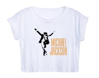 Michael Jackson Dámské tričko Organic Crop Top