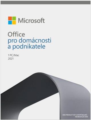 Microsoft Office 2021 pro domácnosti a podnikatele  - elektronická licence