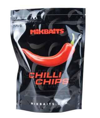 Mikbaits boilie chilli chips chilli jahoda - 2,5 kg 24 mm