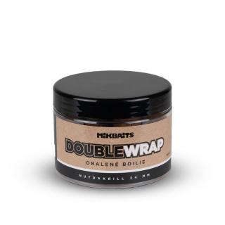 Mikbaits Boilie ManiaQ Double Wrap NutraKRILL 500ml - 24mm