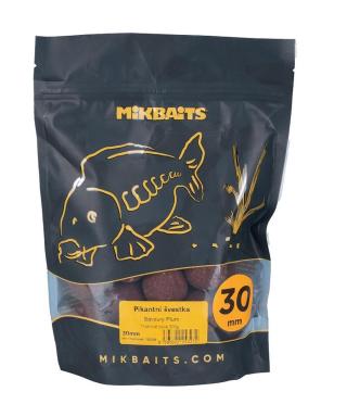 Mikbaits boilies spiceman pikantní švestka - 300 g 30 mm