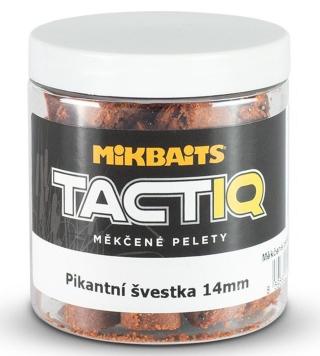 Mikbaits měkčené pelety tactiq 250 ml 14 mm-pikantní švestka