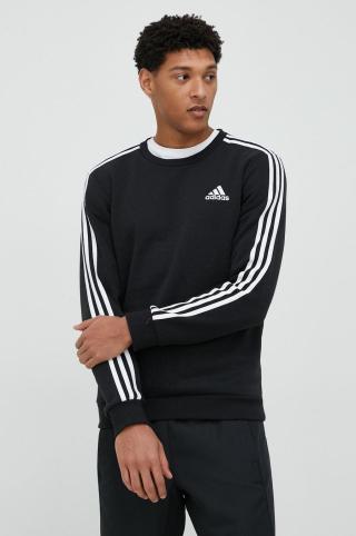 Mikina adidas pánská, černá barva, s aplikací