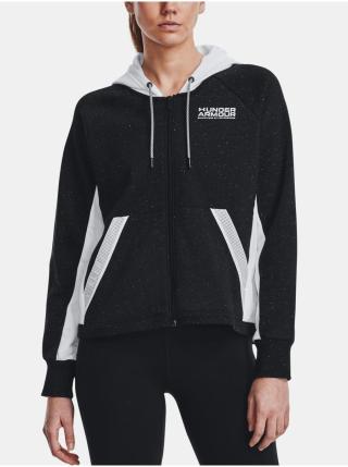 Mikina Under Armour Rival + FZ Hoodie - černá