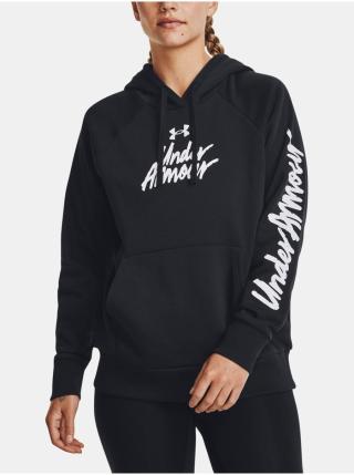 Mikina Under Armour UA Rival Fleece Graphic Hdy-BLK