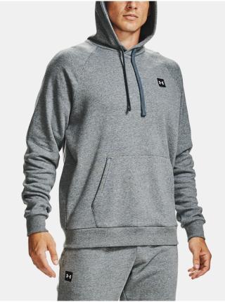 Mikina Under Armour UA Rival Fleece Hoodie - šedá