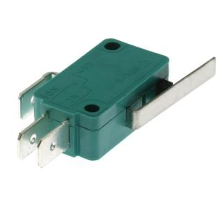 Mikrospínač na faston 6.3mm přepínací 1-pólový on-(on) 10a 125/250v ac jietong msw-02 l=27mm