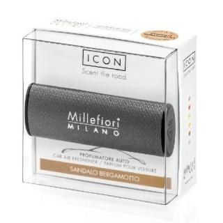 Millefiori Milano Vůně do auta Icon Urban Santalové dřevo a bergamot 47 g