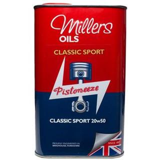 Millers Oils Špičkový polosyntetický motorový olej Classic Sport 20W-50 5l