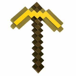 Minecraft replika Zlatý krumpáč 40 cm - replika