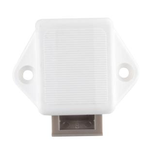 Mini push zámek 50 x 33 x 45mm x bílý