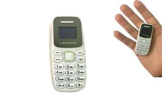 Mini telefon LE-887 bílý