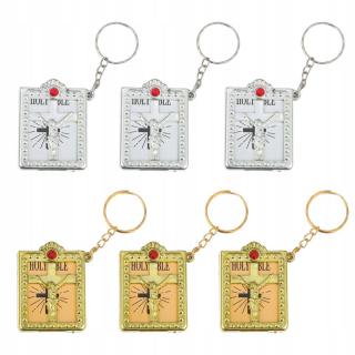 Miniaturní křížový řetízek na klíče 6 ks