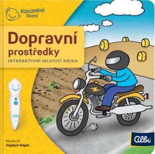 Minikniha Dopravní prostředky - Kouzelné čtení Albi