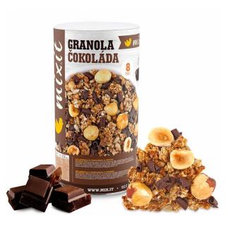 MIXIT Granola z pece Čokoláda a lískové ořechy 570 g