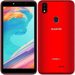 Mobilní telefon Aligator S5540 2GB/32GB, červená