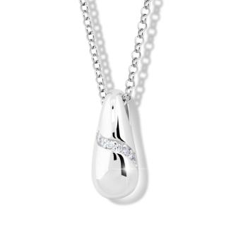 Modesi Nepřehlédnutelný náhrdelník ze stříbra M46019