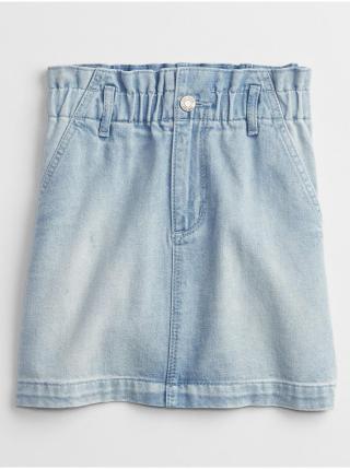 Modrá holčičí dětská sukně denim skirt GAP