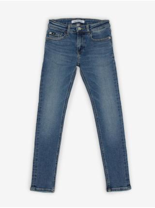 Modré klučičí skinny fit džíny Calvin Klein