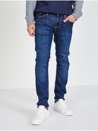 Modré pánské straight fit džíny Pepe Jeans Hatch