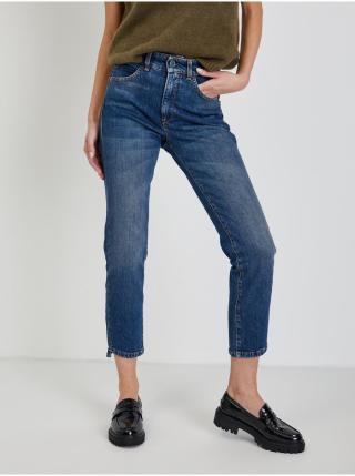 Modré zkrácené slim fit džíny Salsa Jeans Secret Glamour