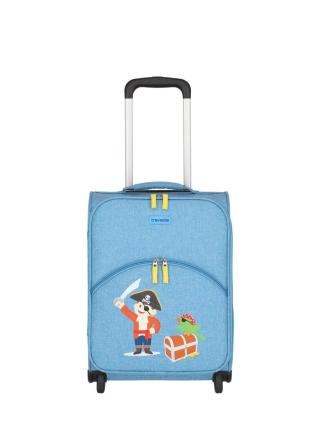 Modrý dětský kufr Travelite Youngster 2w Pirate