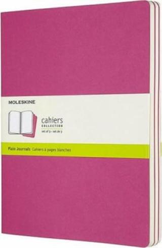 Moleskine: Sešity 3 ks čisté růžové L