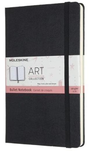 Moleskine Skicář černý L, tečkovaný, tvrdý