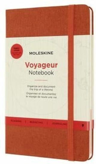 Moleskine Zápisník Voyageur oranžový