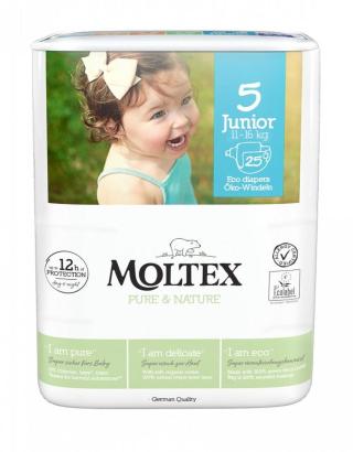 Moltex Pure & Nature Plenky Moltex Pure & Nature Junior 11-16 kg
