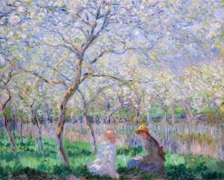 Monet, Claude - Obrazová reprodukce Springtime, 1886,