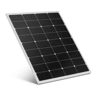 Monokrystalický solární panel - 110 W - 24.19 V - s bypass diodou