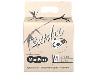 MONPERI Bamboo Pleny jednorázové eko M  21 ks