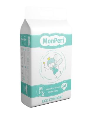 MonPeri ECO Comfort M 5-9 kg dětské pleny 56 ks