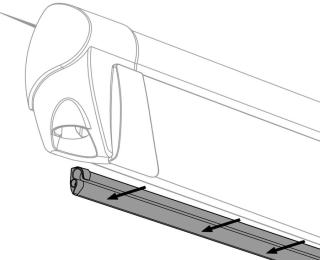 Montážní profil pro stan Thule QuickFit a EasyLink pod markýzu 5 a 8