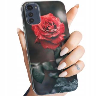 Moto E32 E32S vzory Růže s růží Rose