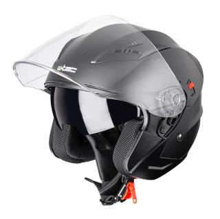 Moto přilba W-TEC YM-627  Pure Matt Black  S