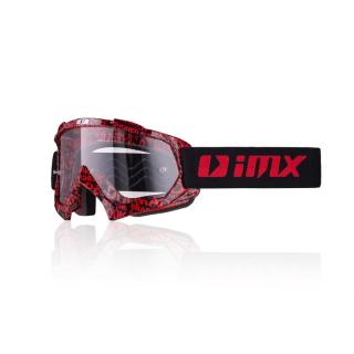 Motokrosové brýle iMX Mud Graphic  Red-Black